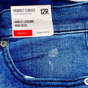 ***sold in cross post Express new with tags legging/jogging high waisted size 12